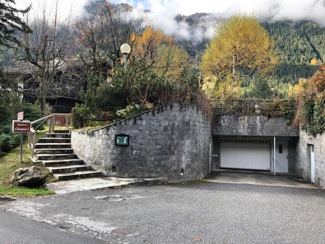 Studio Au Calme Avec Jardin Et Vue Mont-Blanc Chamonix Bagian luar foto